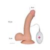 22 CM Titreşimli Ultra Yumuşak Dokulu Belden Bağlamalı Kemerli Realistik Vibratör Penis