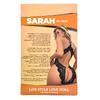 SARAH Titreşim ve Ses Özellikli Saçlı Şişme Manken Realistik Vajina ve Anüslü