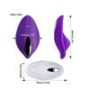 PANAME Kablosuz Kumandalı Su Geçirmez 2 in 1 Giyilebilir Panty Vibratör