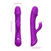 PRIME TOYS Spunk Şarjlı Çift Motorlu G Nokta ve Klitoris Uyarıcı 2 in 1 Rabbit Yapay Penis Vibratör - Mor