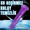 UNIQUE Realistik Dokuda Dildo Vantuzlu Gerçekçi Yapay Penis 21 CM