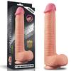 31 CM Yumuşak Dokulu Çift Katmanlı Realistik Penis - Dual Layered Platinum Silicone Cock