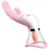 EXER Klitoris ve G-Spot Uyarıcı Emiş Güçlü Dil Simülasyon 4 in 1 Rabbit Vibratör