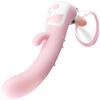 EXER Klitoris ve G-Spot Uyarıcı Emiş Güçlü Dil Simülasyon 4 in 1 Rabbit Vibratör