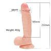 JASON Dildo Gerçekçi Et Dokusunda Realistik Penis 23 CM