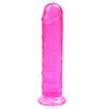 JELLY DILDO Ultra Yumuşak Dokulu Dildo Testissiz Jel Dokulu Realistik Penis 20 CM - Büyük