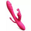 LUST Triple Curve Klitoris Anal ve G-Spot Uyarıcı Isıtmalı 3 in 1 Rabbit Dil Vibratör