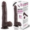 Master Perfection Dildo Frank - Isıtmalı İleri Geri Hareketli ve Rotasyonlu Gerçekçi Damarlı Zenci Yapay Penis Vibrator