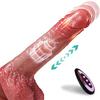 Master Perfection Dildo Louis - Isıtmalı İleri Geri Hareketli ve Rotasyonlu Gerçekçi Damarlı Yapay Penis Vibrator