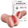 Premium Masturbator Anastasia - Realistik Dokulu Anal Vajinal 2 in 1 Titreşimli Suni Vajina