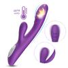 PRIME TOYS Spark Isıtmalı Klitoris ve G Spot Uyarıcı 2 in 1 Rabbit Vibratör - Mor