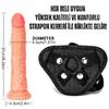 Sens Belden Bağlamalı Gerçekçi Yapay Penis Testissiz Kemerli Realistik Strapon Dildo 21 cm