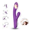 SPARK Isıtmalı Klitoris ve G Spot Uyarıcı 2 in 1 Rabbit Vibratör - Mor