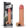 Ultra Gerçekci Klitoris Uyarıcılı Penis Kılıfı - Revolutionary Silicone Nature Extender