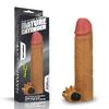 Ultra Gerçekci Klitoris Uyarıcılı Penis Kılıfı - Revolutionary Silicone Nature Extender